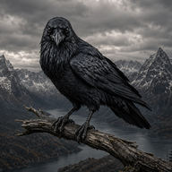 Hugin the raven